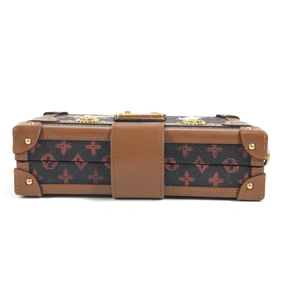 Louis Vuitton Caram Malle NM clutch shoulder bag canvas brown - Picture 6 of 15